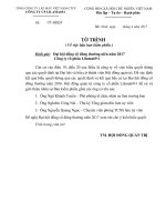 To trinh bau Ban kiem phieu