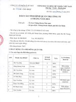 BC 731 tinh hinh quan tri Cty 06 thang nam 2014