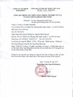 GMD ký hợp đồng kiểm toán năm 2017