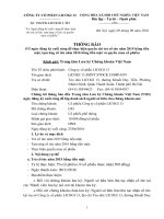 - Thông báo ngày đăng ký cuối cùng để thực hiện chi trả cổ tức 2015, tạm ứng cổ tức 2016 và quyền mua cổ phiếu