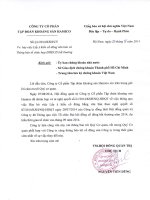 20140808 20140808   KSH   CBTT Nghi Quyet HDQT So 90 Ve Viec Huy Lay Y Co Dong Bang Van Ban Va Se To Chuc DHDCD Bat Thuong