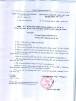 Giai trinh chenh lech so lieu BCTC 2013