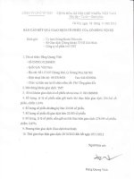 BC KQ GDCP cua ong Dang Quang Vinh 08112012