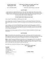 Cổng thông tin điện tử Trung tâm Khuyến nông Quảng Nam   Cơ chế chính sách