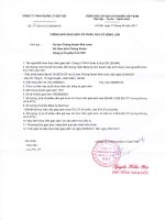 CV so 77 cua SSIAM thong bao GD CP cua co dong lon