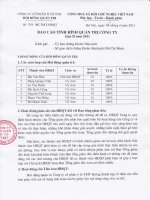 BC tinh hinh quan tri TMT   Quy II 2011