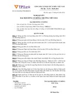 nghi quyet dhcd 17.4.2014