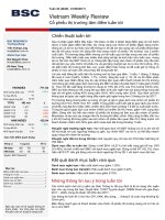 20170826 BSC Vietnam Weekly Review Week 33 (28 08   01 09 2017)