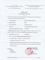 TB so 967 cua So GDCKTPHCM ve ngay dang ky cuoi cung du DHDCD thuong nien 2012