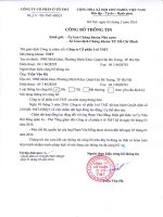 Quyết định số 210 QĐ-TMT-HĐQT ngày 03 03 2016 .