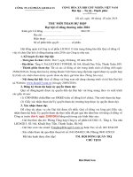 - Thư mời tham dự ĐHCĐ 2016