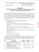 DHG Bien ban DHDCD 2013 ngay 28.4.2014