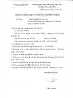 TB giao dich CP cua co dong noi bo  Ong Tran Van Ha 20112012