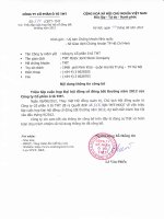 TB so 570 ve viec trieu tap cuoc hop DHCD bat thuong kem theo QD so 568