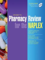 PDF Mosbys Pharmacy Review for the NAPLEX , 1e 1 Csm Pap Edition PDF Download
