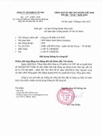 CBTT so 600 vv cham dut HDLD doi voi giam doc tai chinh kem theo QD so 593