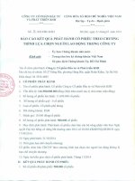 20141103 20141103   KSH   Bao Cao KQ Phat Hanh CP Cho CBCNV