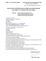 Bao cao giao dich co phieu cua nguoi noi bo   Ong Tran Quoc Hung CBTT