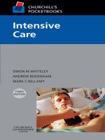 PDF Churchills Pocketbook of Intensive Care, 3rd ed PDF Download