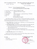 Cong bo thong tin ky ket HD kiem toan BCTC nam 2013