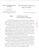 20140507 20140507   KSH   Cong Van Giai Trinh Cham CBTT Bao Cao Thuong Nien Va Nghi Quyet HDQT