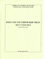 BCTC hop nhat quy 2.2014 (truoc kiem toan)
