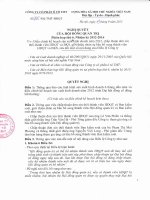 Nghi quyet HDQT so 705 ngay 13 9 2012