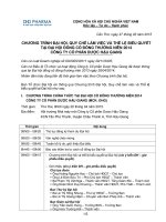 A Chuong trinh - the le bieu quyet