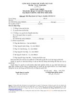 - Mẫu Giấy xác nhận Ủy Quyền tham dự ĐHCĐ 2016