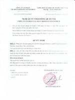 20130109 KSH Nghi Quyet HDQT Tam Ngung San Xuat Nha May Gach