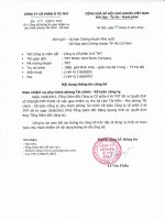 CBTT so 601 vv giao nhiem vu phu trach phong TCKT kem theo QD so 595