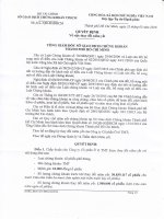 Quyết định số 116 QĐ-SGDHCM về việc thay đổi niêm yết