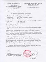 Công van so 488, quyet dinh so 483 và quyet dinh so 485