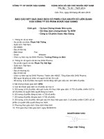 Bao cao giao dich co phieu Nguoi co lien quan   Ong Pham Viet Thang CBTT