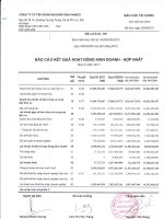 20111026 KSH KQKD hop nhat quy III 2011