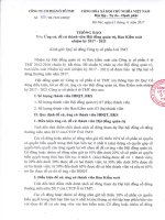 13. Thông báo về việc ứng cử, đề cử thành viên Hội đồng quản trị, Ban kiểm soát nhiệm kỳ 2017 - 2021