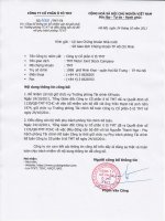 CV so 1133 cong bo TT bo nhiem Truong phong TCKT va dieu dong can bo