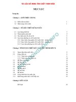 tài liệu miễn phí muc luc