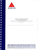 BCTC rieng quy 2 nam 2014 da soat xet