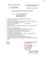 BC ket qua GD cp TMT cua co dong lon SSIAM so 107