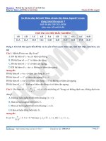  ứng dụng Mũ  Logarit và giải bài toán phương trình, bất phương trình 