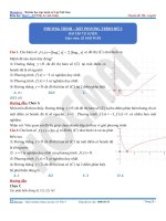  ứng dụng Mũ  Logarit và giải bài toán phương trình, bất phương trình 