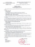 Thông báo kế hoạch nghỉ hè năm 2015 | IUH - Trường Đại học Công nghiệp TP.HCM ke hoach nghi he