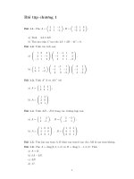 THAM KHAO THEM - BAI TAP DAI SO TUYEN TINH