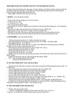 BẢNG điểm THI ĐUA của TRƯỜNG THCS