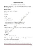 Hướng dẫn giải bài toán tính đơn điệu của hàm số bằng máy tính Casio dạng file PDF