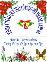 Bài 20. Nước có những tính chất gì?