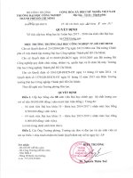 Quyết định V v cấp học bổng học kỳ I năm học 2017 - 2018 của sinh viên Đại học hệ Chất lượng cao | IUH - Trường Đại học Công nghiệp TP.HCM