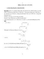 Tổng hợp chương trình ôn tập HSG môn Vật Lý lớp 10 - FIle word có đáp án