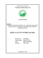 Thành lập bản đồ địa chính tỷ lệ 12000 tờ bản đồ số 08 từ số liệu đo đạc tại xã huống thượng   huyện đồng hỷ   tỉnh thái nguyên 